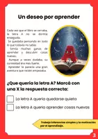 Vista previa - Hojas de trabajo - El gran viaje de las letras - comprension lectora nivel 2 - página 3