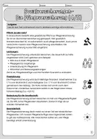 Vorschau - Arbeitsblätter - Pflegeversicherung - Sozialversicherung in Deutschland - Wirtschaft / AES / WBS / GK - Arbeitsblätter und Lösungen für die Sekundarstufe - Seite 1