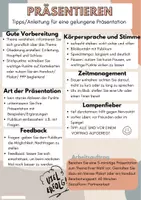 Vorschau - Arbeitsblätter - Zuversichtlich Präsentieren und Feedback geben - Deckblatt