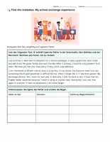 Vorschau - Arbeitsblätter - Typische Fehler in Englisch-Klassenarbeiten – Fehleranalyse & Korrekturtraining | Klasse 8–9 mit Lösungen - Seite 2