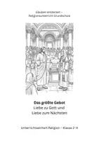 Vorschau - Stundenentwürfe - Das doppelte Liebesgebot Jesu - ein Stundenentwurf - Deckblatt