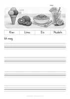 Vorschau - Fördermaterial/Inklusion - Satztraining mit Bildimpulsen: Ich sehe. Ich kann. Ich mag. - Seite 1