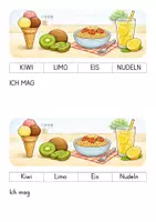 Vorschau - Fördermaterial/Inklusion - Satztraining mit Bildimpulsen: Ich sehe. Ich kann. Ich mag. - Seite 3