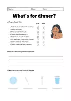 Vorschau - Unterrichtsreihen - What's for dinner? - Dialogue: Speaking and Writing (English) - Seite 2