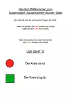 Vorschau - Arbeitsblätter - Buzzer Quiz Solmisation SO-MI-DO - Seite 1