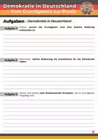Vorschau - Arbeitsblätter - Demokratie in Deutschland - Vom Grundgesetz zur Praxis - Seite 3