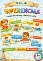 Vista previa - Unidades / Secuencias / Situaciones de Aprendizaje - Fichas de inferencias - Portada