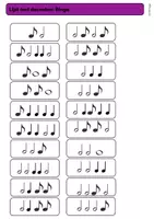 Voorbeeld - Notenbingo muziek klas 3–4 | Muziekspel voor de muziekles - Pagina 3