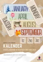 Vorschau - Poster - Kalender Schilder (Deutsch & Englisch) (PDF) - Abenteuer Klassenzimmer - Deckblatt