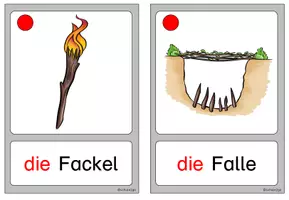 Vorschau - Präsentationen/Tafelbilder - STEINZEIT / Bildkarten - Seite 3