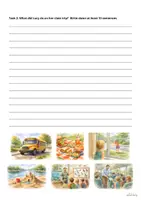 Vorschau - Arbeitsblätter - Simple Past - Exercise 1 (regular/ irregular verbs) - Seite 2