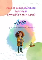 Vista previa - Hojas de trabajo - Aria y el color de la Gran Ciudad - Pack de acompañamiento emocional GRATUITO - Portada