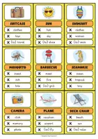 Vorschau - Spiele - Summer Guess the Word – Vokabelspiel für den Englischunterricht - Seite 3