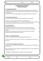 Vorschau - Test - Leistungsermittlung Geschichte: Die Weimarer Republik – Klassenarbeit / Test - Seite 1