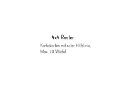 Vorschau - Bildkarten - Würfelgebäude Karteikarten 4x4 mit Selbstkontrolle - Seite 2