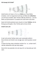 Vorschau - Unterrichtsreihen - Wie breitet sich Schall aus: Das XXL Materialpaket (Sachtext, Geschichte, Forscherheft & Arbeitsblatt) - Seite 2