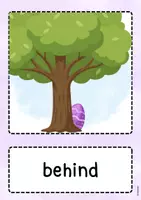 Vorschau - Bildkarten - Prepositions of Place - Flashcards/ Word + Picture Cards - Seite 3