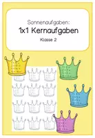 Vorschau - Aufgabenkarten - 1x1 Kernaufgaben Übung - Deckblatt