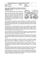 Vorschau - Fördermaterial/Inklusion - Klassenarbeit Klasse 6/7 Lesebrief - Seite 1