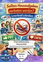 Vorschau - Fördermaterial/Inklusion - Leserbrief Klasse 6/7: Klassenarbeiten differenziert - Seite 1