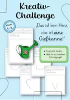 Vorschau - Arbeitsblätter - Kreativ-Challenge Formen ergänzen KOSTENLOS - Deckblatt