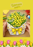 anteprima - Materiale di supporto/inclusione - FESTA DELLA DONNA: coloritura - arte - Pagina di copertina