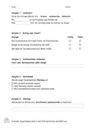 Vorschau - Arbeitsblätter - pdf beschreibbar Suchmaschinen Medienbildung Klasse 5/6 - Seite 1