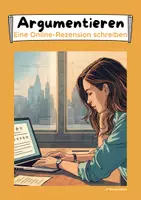 Vorschau - Arbeitsblätter - Eine argumentative Online-Rezension schreiben - Deckblatt