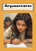 Vorschau - Arbeitsblätter - Kommasetzung in Argumenten (Satzreihe, Satzgefüge) - Deckblatt