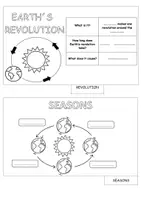 Vista previa - Manualidades / Dibujos para colorear - Rotation and Revolution - página 1