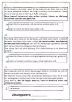 Vorschau - Arbeitsblätter - Sicherheit im Werkunterricht - Lesespurgeschichte - Seite 3