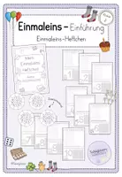 Vorschau - Arbeitsblätter - Einmaleins: Einführung Heftchen (mit allen Reihen) - Deckblatt