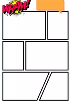 Vista previa - Hojas de trabajo - Comic template lessonsbyheart - página 2