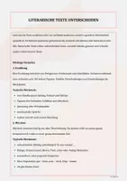 Vorschau - Arbeitsblätter - Literarische Texte unterscheiden: Erzählung, Märchen, Sage, Gedicht & vollständige Lösungen Klasse 5 - Seite 1