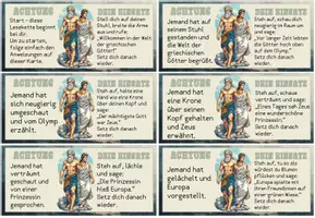 Vorschau - Spiele - Lesekette - Griechische Sagen - Zeus und Europa - Seite 2