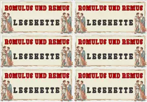 Vorschau - Spiele - lesekette : Antikes Rom - Romulus und Remus - Seite 1
