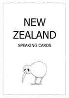 Vorschau - Arbeitsblätter - New Zealand - Speaking Cards - Deckblatt