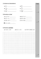 Vorschau - Klassenarbeiten - Klassenarbeit Brüche und Dezimalbrüche - Seite 2