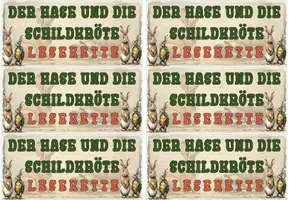 Vorschau - Spiele - lesekette : Der Hase und die Schildkröte - Seite 3