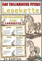 Vorschau - Spiele - Lesekette : Das trojanische Pferd - Griechische Sagen - Deckblatt