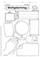 Vorschau - Arbeitsblätter - Weltgebetstag – Steckbrief, Infotext & Arbeitsblatt (Klasse 3–6) - Seite 2