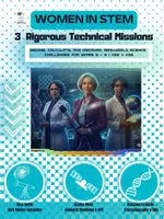 Vista previa - Hojas de trabajo - Women in STEM KS2–KS3 | Science Data Analysis Activities - página 1