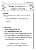 Vorschau - Unterrichtsreihen - Selbstlernheft mit Lösungen: Satzglieder - Seite 1