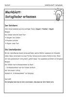 Vorschau - Unterrichtsreihen - Selbstlernheft mit Lösungen: Satzglieder - Seite 2