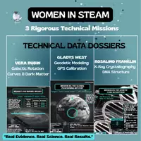 Vista previa - Hojas de trabajo - Women in STEM KS2–KS3 | Science Data Analysis Activities - Portada