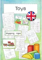 Vorschau - Arbeitsblätter - Toys im Englischunterricht Grundschule - Deckblatt