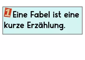 Vorschau - Präsentationen/Tafelbilder - Fabeln. Tafelmaterial. Merkmale - Seite 3