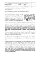 Vorschau - Fördermaterial/Inklusion - Leserbrief Klasse 7 Klassenarbeit | Influencer-AG - Seite 1