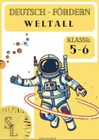 Vorschau - Arbeitsblätter - Deutsch Fördermaterial / Textarbeit / LRS Weltall, Weltraum - Deckblatt
