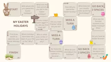 Vorschau - Spiele - Englisch: Würfelspiel "My Easter Holidays" - differenziert (Klasse 7-13) - Seite 2